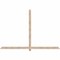 Ekena Millwork Eugene Smooth Timber Gable Bracket, Douglas Fir, 96"W x 64"H x 1 1/2"D x 3 1/2"F, 16/12 Pitch GBW096X64X0204EUG00SDF - alternate 1